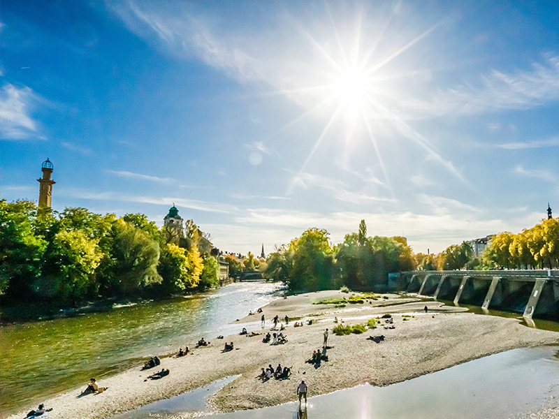 Imagebild Isar in München