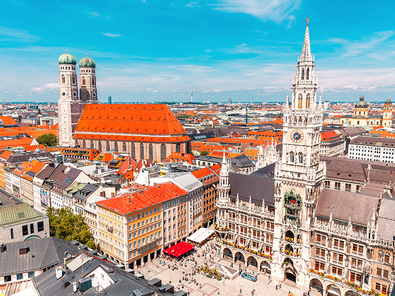Imagebild Marienplatz in München